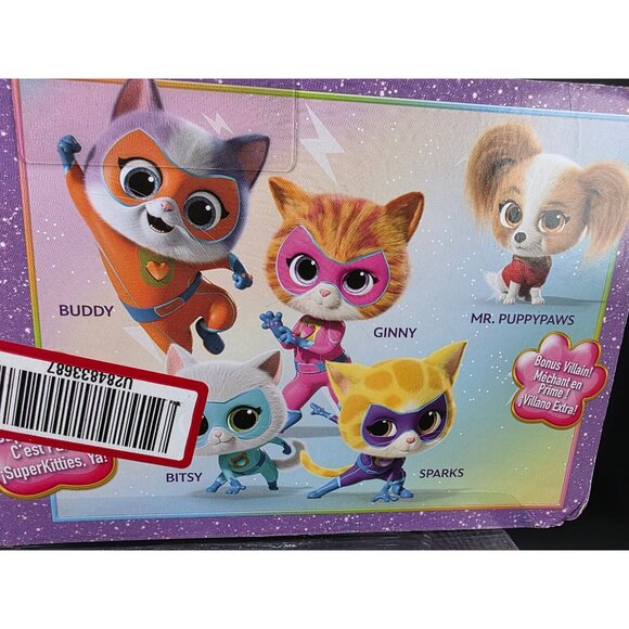 Disney Junior Super Kitties Hero Squad 5-Figure Set Ginny Buddy Bitsy Sparks - Picture 5 of 6